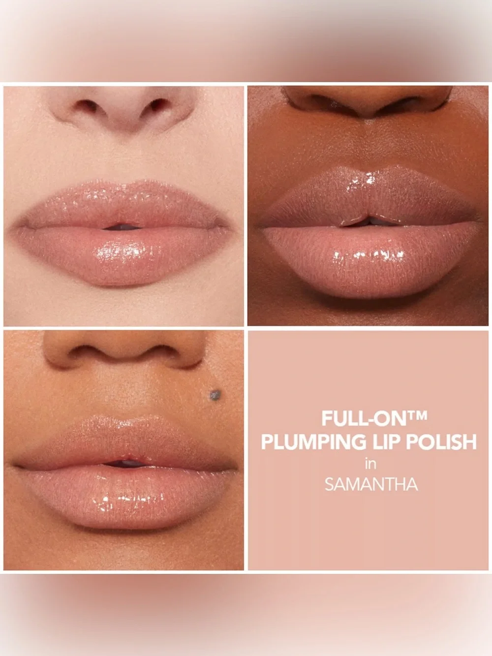 New! BUXOM full-on lip polish- SAMANTHA